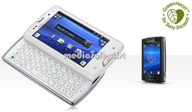 Xperia™ mini pro  Android keyboard smartphone - Sony Ericsson 2